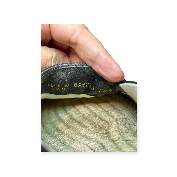 GUCCI GG Matelasse Canvas Monogram Logo Espadrilles Loafers Size EU 36.5… - Picture 12 of 12